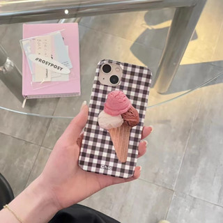 เคสโทรศัพท์มือถือ ลายไอศกรีมน่ารัก สําหรับ iPhone 11 12 12pro 12promax 13 13pro 13promax 14 14pro 14promax