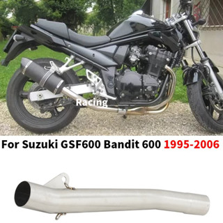 ท่อไอเสียสแตนเลส 50.8 มม. สําหรับรถจักรยานยนต์ Suzuki GSF 600 Bandit 600 1995-2006