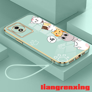 เคส VIVO Y02 5G 2022 y02t y02a เคสซิลิโคนนิ่ม ลายการ์ตูนสัตว์ แมว DDDZM01 สําหรับ VIVO Y02 5G 2022 y02t y02a น่ารัก ลายการ์ตูน กันกระแทก