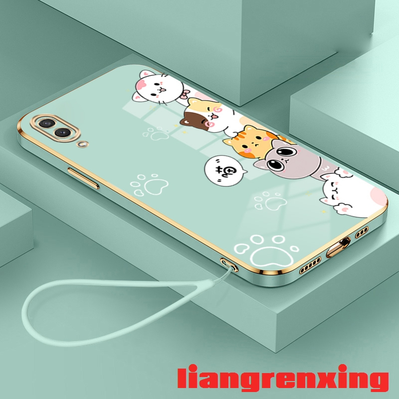 เคส samsung a02 samsung a01 เคสซิลิโคนนิ่ม ลายการ์ตูนแมว กันกระแทก สําหรับ samsung a02 samsung a01 DDDZM01 น่ารัก ลายการ์ตูน กันกระแทก