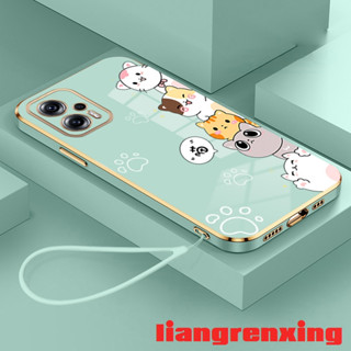 เคส POCO X4 GT 5g 2022 เคสซิลิโคนนิ่ม ลายการ์ตูนสัตว์ แมว กันกระแทก สําหรับ POCO X4 GT 5g 2022 DDDZM01 น่ารัก ลายการ์ตูน กันกระแทก