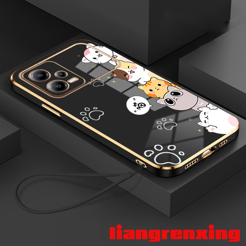 เคส redmi note 12 redmi note 12 pro 5g 2023 เคสซิลิโคนนิ่ม ลายการ์ตูนแมว กันกระแทก สําหรับ redmi note 12 redmi note 12 pro 5g 2023 DDDZM01 น่ารัก ลายการ์ตูน กันกระแทก - รูปที่ 2