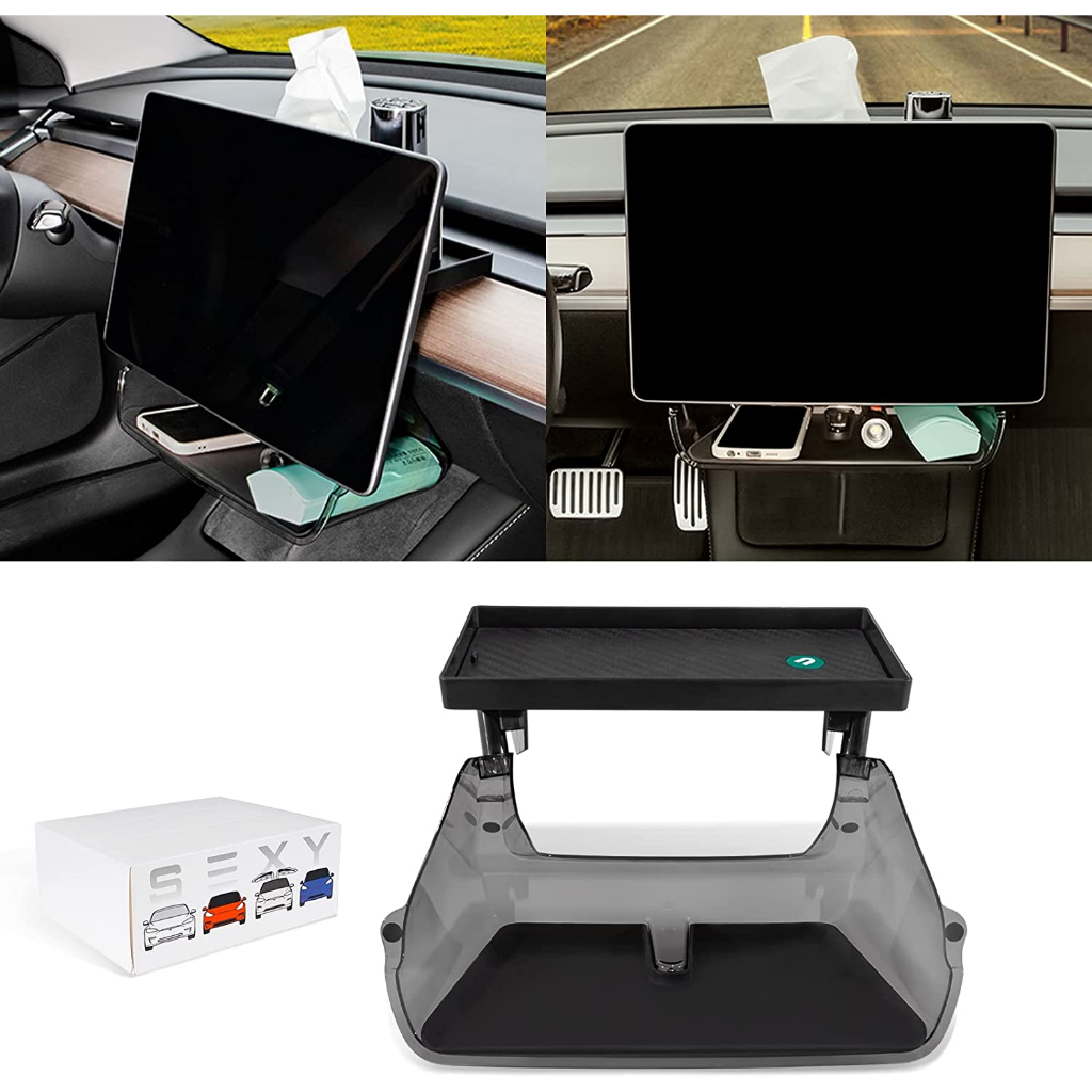 กล่องเก็บของ คอนโซลกลาง แบบแม่เหล็ก กันลื่น สําหรับ Tesla Model Y Model 3 Highland