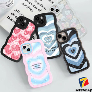 เคสโทรศัพท์มือถือ ลายหัวใจ สําหรับ Realme C53 C15 C12 10 C25s C11 2020 C55 C35 C25Y C25 8 9 Pro+ 5s 7 9 5 7i 9i 10 6i 8i 5i C17 C21Y C30 C33 C20 C11 C3 C20A เคสด้านหลัง Tpu แบบนิ่ม