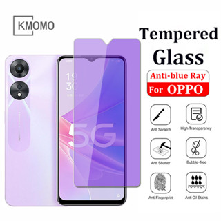 ฟิล์มกระจกนิรภัยกันรอยหน้าจอโทรศัพท์ ป้องกันแสงสีฟ้า สําหรับ OPPO F9 F11 Pro F1s F7 F5 Youth R17 Pro