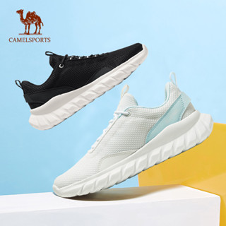 CAMEL SPORTS ผู้ชายผู้หญิงรองเท้าผ้าใบแฟชั่นผูกเชือกรองเท้ากีฬาตาข่ายระบายอากาศสบายๆสำหรับชายหญิงฤดูร้อนกลางแจ้งวิ่ง