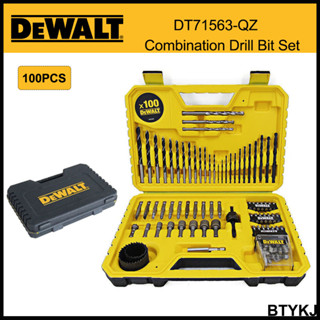 Dewalt DT71563 ชุดดอกสว่านไขควง หกเหลี่ยม เคลือบไทเทเนียม สําหรับงานไม้ 100 ชิ้น