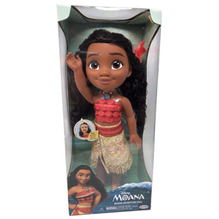 Disney 14 Inch Moana Adventure Doll with Plumeria Flower Hair Clip ตุ๊กตาดิสนีย์ Moana Adventure ขนาด 14 นิ้ว พร้อมกิ๊บติดผม รูปดอกไม้พลัมเมอเรีย