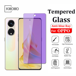 ฟิล์มกระจกนิรภัยกันรอยหน้าจอ กันแสงสีฟ้า สําหรับ OPPO Reno 8T 4G 8Z 8 5G 7Z 7 Pro 6Z 6 5F 5Z 5 Lite 4Z 4 3 2Z 2F 2 Z 10X Zoom