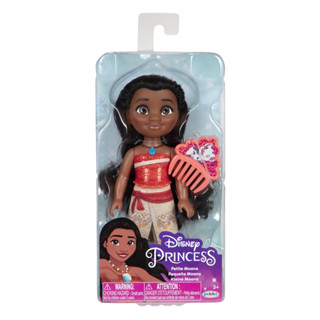 Disney Princess 6" Petite Moana Doll with Glittered Hard Bodice and Includes Comb ตุ๊กตาเจ้าหญิงดิสนีย์ โมอาน่าตัวเล็ก 6 นิ้ว พร้อมหวี