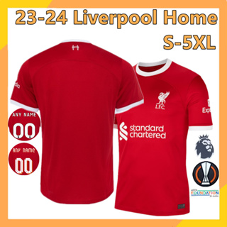 เสื้อกีฬาแขนสั้น ลายทีมชาติฟุตบอล LFC 23-24 ไซซ์ S-5XL ชุดเหย้า สําหรับผู้ชาย