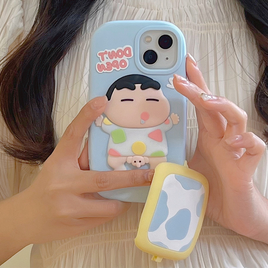 เคสโทรศัพท์มือถือ ซิลิโคนนิ่ม ลาย Tuck in the quilt สําหรับ iphone 15 Pro Max 14 Pro Max 13 Pro Max 12 Pro Max Xiao Xin
