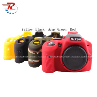 เคสยางซิลิโคนนิ่ม สําหรับกล้อง Nikon D3200 Nikon D3200