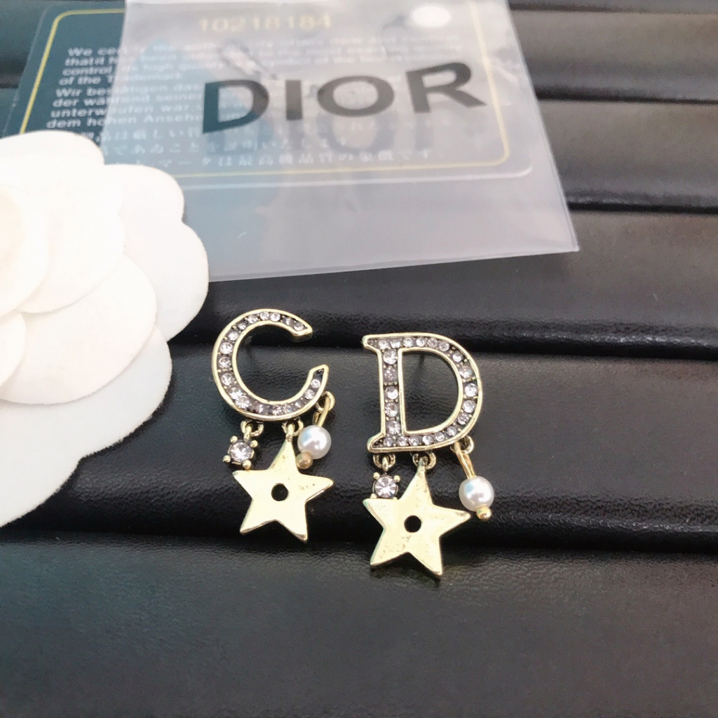 Diro Ladies Luxury Golden Star ต่างหู103207