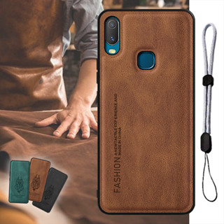 เคสหนัง หรูหรา พร้อมเชือกปรับได้ สําหรับ VIVO Y11