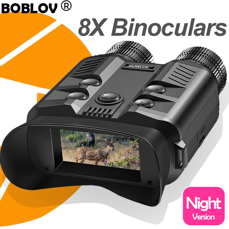 Boblov NV500 กล้องส่องทางไกลตาเดียว Monocular Binoculars Telescope Scope Night Version 500M 1080P  8