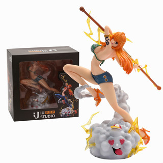 โมเดลฟิกเกอร์ Pvc รูปปั้นอนิเมะ One Piece Nami Figure Iu Popmax Hentai เซ็กซี่ ขนาด 29 ซม. สําหรับตกแต่งห้อง สะสม