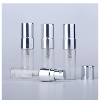 KMHO ขายส่ง 100pcs 3ml น้ำหอมแยกบรรจุขวดสเปรย์แก้วขนาดเล็กแบบพกพาแยกบรรจุเครื่องสำอางเดินทางแยกบรรจุขวดสเปรย์