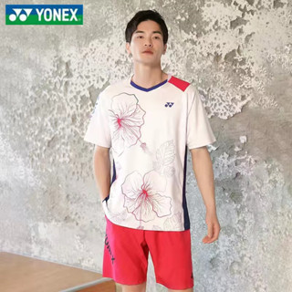 Yonex เสื้อกีฬาแบดมินตัน แห้งเร็ว สําหรับผู้ชาย และผู้หญิง