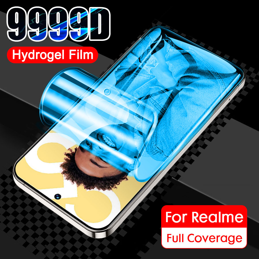 ฟิล์มไฮโดรเจลนิ่ม กันรอยหน้าจอ กันแสงสีฟ้า สําหรับ Realme Note 50 12 11 10 Pro Plus C67 C55 C53 C51 3 7 8 6 5 5i 6i 8i 9i 9 Pro C21 C21Y Narzo 50 50i 30A 20 C20 C25Y C25s C11 C3 C12 C15 50A Prime X50 X3 SuperZoom C33 C31 C35