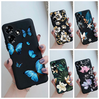 เคสโทรศัพท์มือถือ พิมพ์ลายผีเสื้อ ดอกไม้ สวยงาม สําหรับ Infinix Hot 30 X6831 Hot 30 Hot30