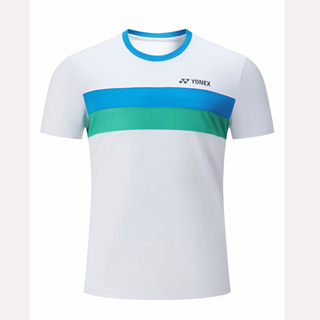 New Yonex เสื้อแจ็กเก็ตแบดมินตัน แขนสั้น แห้งเร็ว เหมาะกับการเล่นกีฬา เทนนิส สําหรับผู้ชาย และผู้หญิง