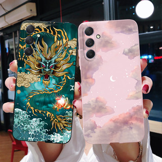 เคสโทรศัพท์ ซิลิโคนนิ่ม ลายมังกร สําหรับ Samsung Galaxy M54 5G M54 M 54 SM-M546B