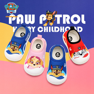 Paw patrol รองเท้าเด็กวัยหัดเดิน บุกํามะหยี่