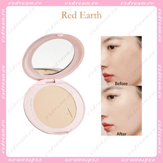 Red redearth Red Earth แป้งฝุ่น ควบคุมความมัน ติดทนนาน สําหรับแต่งหน้า