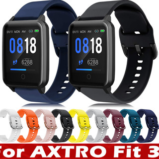 สายนาฬิกาข้อมือซิลิโคน ทนทาน แบบเปลี่ยน สําหรับ Axtro Fit 3 Actxa Tempo 4C