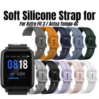 สายนาฬิกาข้อมือซิลิโคน สําหรับ Actxa Tempo 4C Singapore National Steps Challenge Smart Watch 3