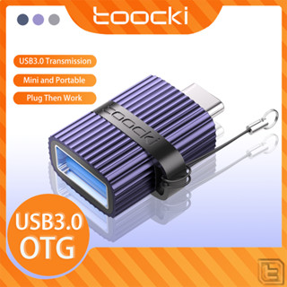 Toocki อะแดปเตอร์เชื่อมต่อ OTG USB3.0 USB เป็น Type C Type C เป็น USB3.0 Type C เป็น Micro สําหรับโทรศัพท์มือถือ แล็ปท็อป เมาส์ คีย์บอร์ด