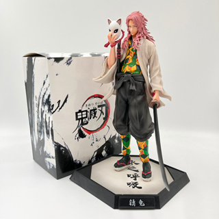 โมเดลฟิกเกอร์ PVC อนิเมะ Demon Slayer Sabito Kibutsuji Muzan Kimetsu no Yaiba GK ขนาด 29 ซม. ของเล่นสะสม สําหรับเด็ก