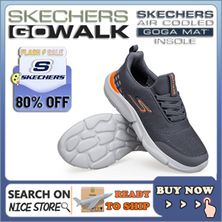 [PENGHANTARAN Ekspres]] SKECHERS_ GO-WALK รองเท้าผ้าใบลําลอง สําหรับผู้ชาย เหมาะกับการวิ่ง เล่นกีฬา