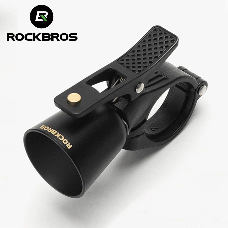 ROCKBROS แตรกระดิ่งเสียงดัง ทองแดง ขนาดเล็ก อุปกรณ์เสริม สําหรับจักรยานเสือภูเขา