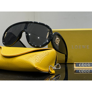 LOEWE แว่นตากันแดดแฟชั่น ทรงสี่เหลี่ยมผืนผ้า หรูหรา คลาสสิก สําหรับสตรี ผู้ชาย UV400