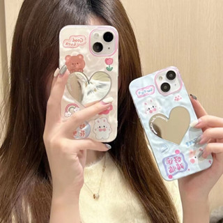 เคสโทรศัพท์มือถือ ลายการ์ตูน สีชมพู สําหรับ iPhone 11 12 12pro 12promax 13 13pro 13promax 14 14pro 14promax