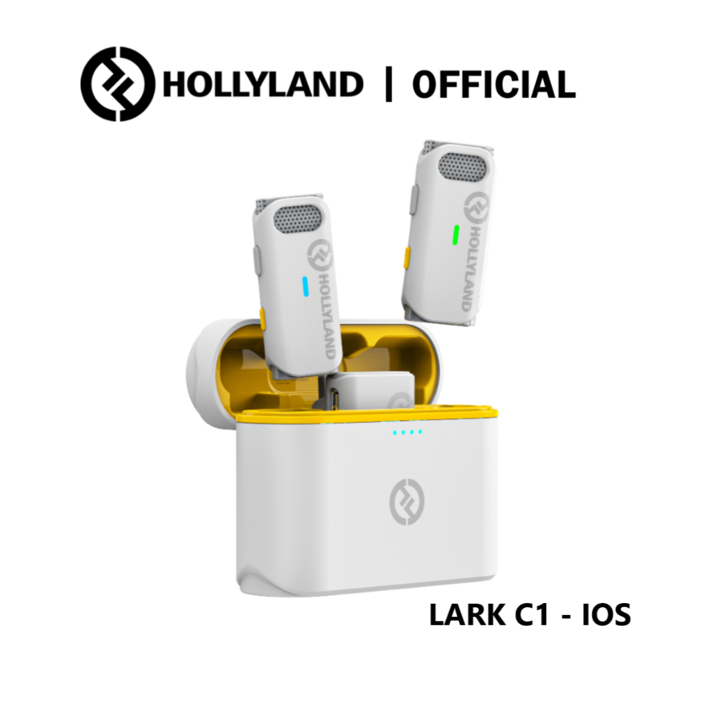 #ไมโครโฟนไร้สาย #Hollyland # LarkC1 #ไมโครโฟนไร้สายสำหรับiPhone #อุปกรณ์เสียงและวิดีโอไร้สาย