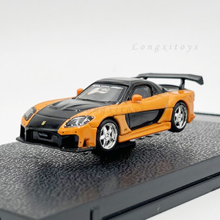 โมเดลรถยนต์จําลอง 1:64 Diecast Veilside Fortune 7 Replica ของเล่นสะสม และของขวัญ สําหรับเด็ก