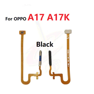 ลายนิ้วมือ แพรปุ่มโฮมสแกนนิ้ว ( Finger ) ปุ่มเปิดปิด สําหรับ OPPO A17 A17K