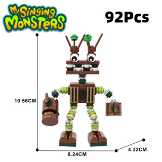 บล็อกตัวต่อปริศนา รูปการ์ตูน My Singing Monsters Wubbo DIY ของเล่นสําหรับเด็ก