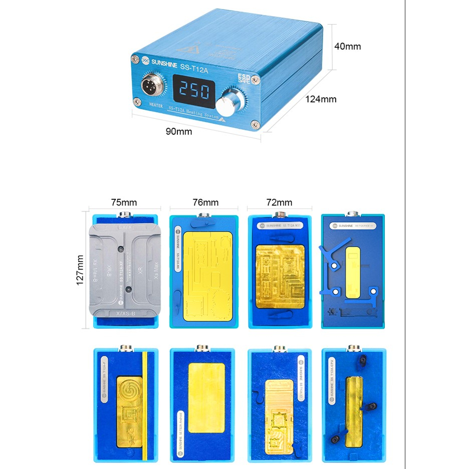 Ss-t12a/x3/n11/n12/n13/n14/n15 M6 บอร์ดทําความร้อน CPU สําหรับ X XS 11 12 13 14 Pro Max