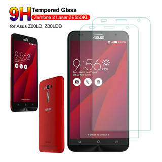 ฟิล์มกระจกนิรภัยกันรอยหน้าจอ แบบใส สําหรับ Asus Zenfone 2 Laser ZE550KL Z00LD Z00LDD