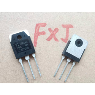 ((5 ชิ้น) ใหม่ ท่อเหนี่ยวนําไฟฟ้า IGBT Tga25n120nd 25A/1200V TO-3P