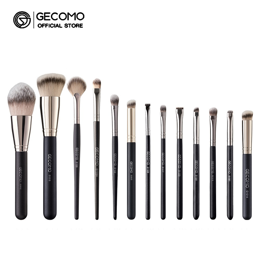 แปรงแต่งหน้า Gecomo สําหรับรองพื้น คอนซีลเลอร์ คอนทัวร์ อายแชโดว์