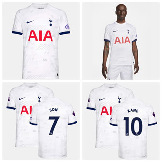 เสื้อกีฬาแขนสั้น ลายทีมชาติฟุตบอล Tottenham Hotspur 2023-24 ชุดเหย้า