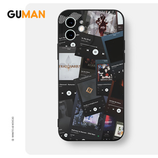 Guman เคสไอโฟน เคสซิลิโคนนุ่มกันกระแทกน่ารักตลก เคสโทรศัพท์ Compatible for iPhone 14 13 12 11 Pro Max SE 2020 X XR XS 8 7 6 6S Plus พลัส XYB1888