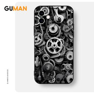 Guman เคสไอโฟน เคสซิลิโคนนุ่มกันกระแทกน่ารักตลก เคสโทรศัพท์ Compatible for iPhone 14 13 12 11 Pro Max SE 2020 X XR XS 8 7 6 6S Plus พลัส XYB1921