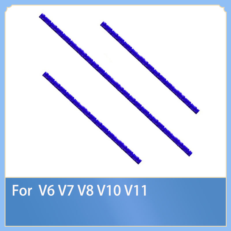 แถบผ้ากํามะหยี่ขนนิ่ม แบบเปลี่ยน สําหรับเครื่องดูดฝุ่นสุญญากาศ Dyson V6 V7 V8 V10 V11