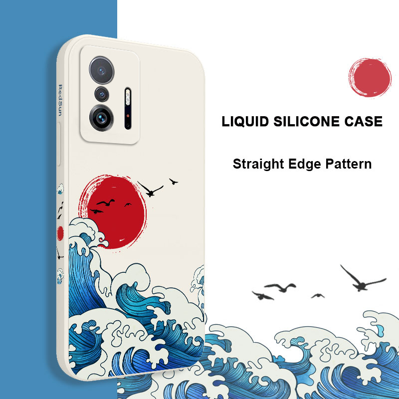 Waves Splashing เคสโทรศัพท์สําหรับ Xiaomi Mi 15T 14T 13T รูปที่ 2